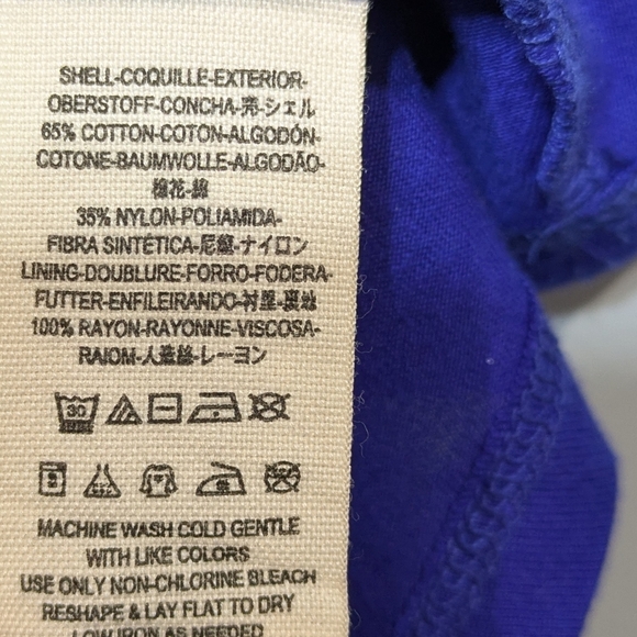 Free People Shake It Up Lace Dress‎ In Blue Size Medium Spring Summer - Picture 4 of 8